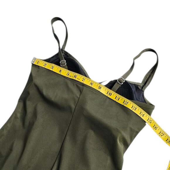 Miradonna by Miraclesuit Ruched One Piece Swimsuit, Flattering, Green, Size 14 - Picture 9 of 11